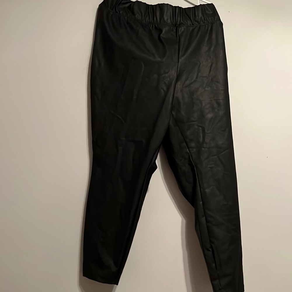 Old Navy Stevie High Rise Leather Pants